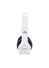 Load image into Gallery viewer, P47 Bluetooth Wireless On-Ear Headphone White/Black Foldable design ensures efficient storage
