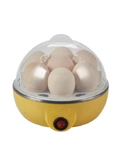Multifunction Poach Boil Electric Egg Cooker 2.72E+12 Yellow/Clear