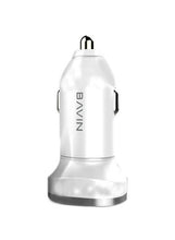 Load image into Gallery viewer, Bavin USB Car Charger White
