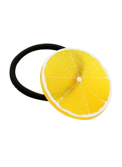 Lovable Fruit Design Stylish Elastic Hair Band Yellow/Black