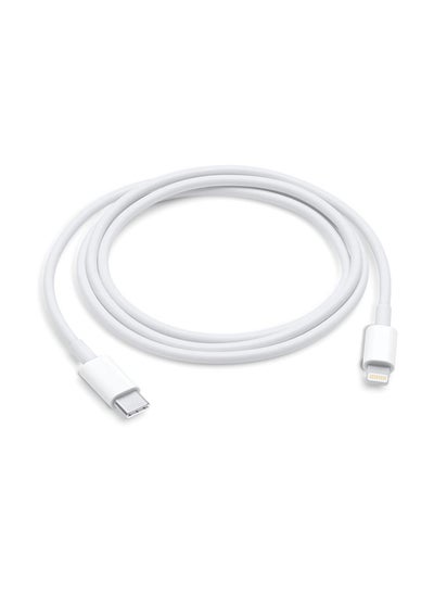 Type-C To Lightning Data Sync And Charging Cable White