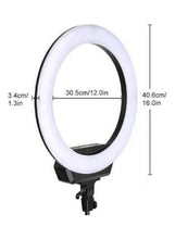Load image into Gallery viewer, Selfie Light Ring -Shaped Light Can Create Circle Aperture Effect, Which Will Make Your Eyes More Attractive 30cm Black/White
