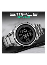 Load image into Gallery viewer, SKMEI Men&#39;s Digital Business Watch - 52 mm - Silver
