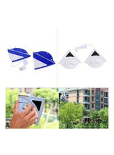 Load image into Gallery viewer, Double Sided Magnetic Window Glass Cleaner White/Black/Blue 14x14x7centimeter
