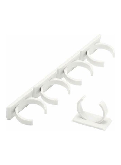 20-Piece Kitchen Spice Jar Rack White The shape can be cut to suit your space and different needs.
