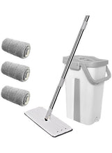 Load image into Gallery viewer, Magic Wheel Rotating Mop Household Flat Mop And Bucket
