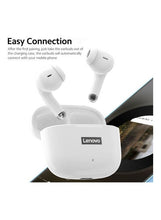 Load image into Gallery viewer, LP40 TWS Wireless Earphone Bluetooth wireless 5.0 Dual Stereo Bass Touch Control IP54 life White

