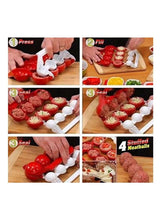 Load image into Gallery viewer, Plastic Meatball Maker Red/White
