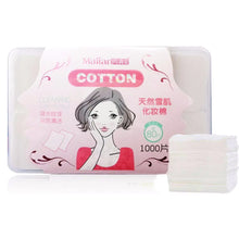 Load image into Gallery viewer, Organic Cotton Swab Face Cleaning Pads
