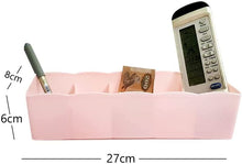 Load image into Gallery viewer, Generic 5 Grid Storage Box Pink Ideal for storing bras, socks, underwear, masks, ties and more
