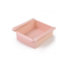 Load image into Gallery viewer, Refrigerator Partition Layer Multi-Purpose Storage Rack Pink 11.8x14.5x6.5millimeter
