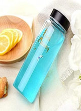 Load image into Gallery viewer, Water Bottle with Big Wide Mouth, Leakproof Anti-Slip Bottle Fast Flow Outdoor Transparent Water Bottle Office Water Bottle Water Bottle for Outdoor Gym and Office
