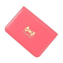 Load image into Gallery viewer, Crossten butterfly print credit wallet, card holder, 12 card slots RED
