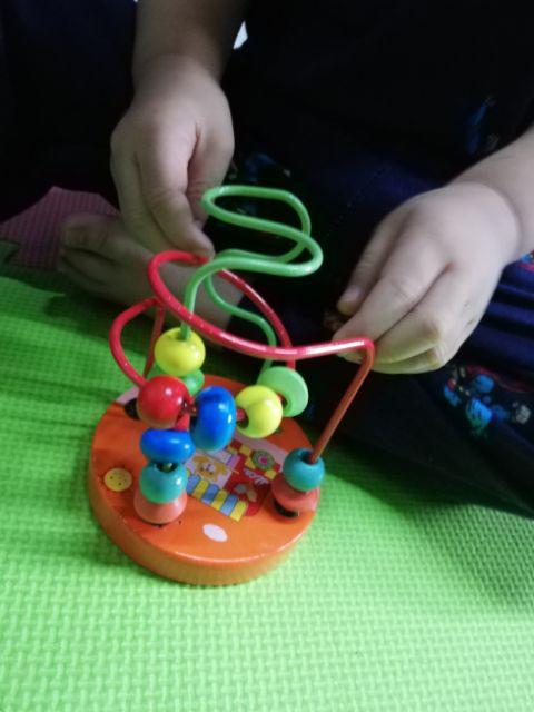 Colorful  Wire Roll Maze Toy for Kids