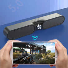 Load image into Gallery viewer, Yesido Speaker Soundbar With Mic Black

