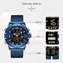 Load image into Gallery viewer, Men&#39;s Water Resistant Analog/Digital Watch NF9153S
